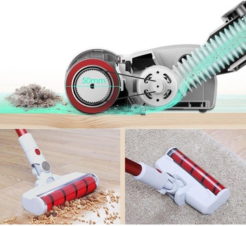 JIMMY Wireless Vacuum Cleaner Fuchsia (JV53R)