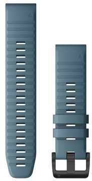 Garmin Ремешок для Fenix 6 22mm QuickFit Lakeside Blue Silicone bands (010-12863-03)