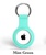 Apple AirTag Silicone Key Ring Mint Green