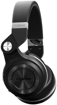 Bluedio T2 Plus со встроенным радио (Черный)
