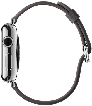 Apple Classic Buckle for Watch 38mm/40mm/41mm/42mm Storm Gray (MMGQ2)