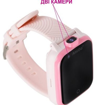 AmiGo GO006 GPS 4G WIFI VIDEOCALL Pink
