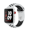 Apple Watch Nike+ 42mm Series 3 GPS + Cellular Silver Aluminum Case with Pure Platinum/Black Nike Sport Band (MQME2)