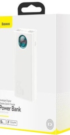 Baseus Amblight Digital Display Quick Charge 65W 30000mAh White (PPLG-A02)