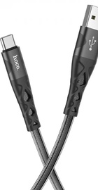 Hoco U105 Treasure Jelly Braided Type-C (1.2m) Black