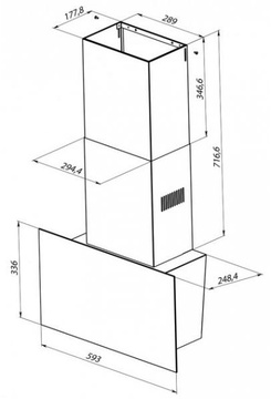 Pyramida V2 60 BL
