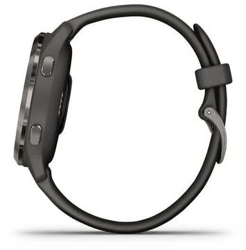 Garmin Venu 2S Slate Bezel with Graphite Case and Silicone Band	(010-02429-10)