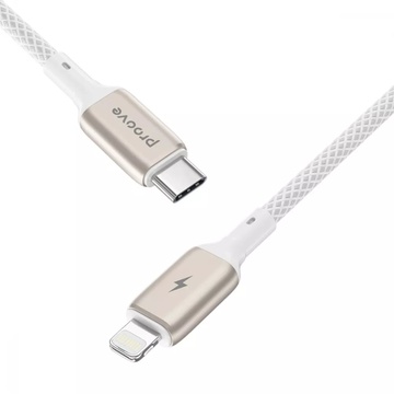 Proove Dense Metal Type-C to Lightning 27W (1m) White (CCDM27002102)