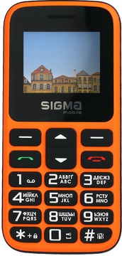 Sigma mobile Comfort 50 HIT Black-Orange