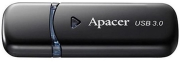 Apacer 32 GB AH355 USB 3.0 Black (AP32GAH355B-1)