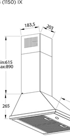 Pyramida ACH 60 PB (1150) IX