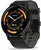 Garmin Venu 3 Slate S. Steel Bezel w. Black Case and Leather Band (010-02784-52/02)