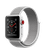 Apple Watch 38mm Series 3 GPS + Cellular Silver Aluminum Case with Seashell Sport Loop (MQKJ2)