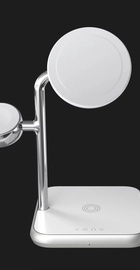 Zens 4-in-1 MagSafe + Watch Wireless Charging Station - White (ZEDC22W/00)