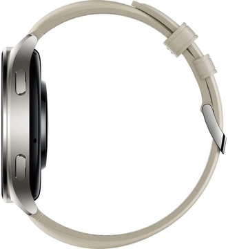 Xiaomi Watch 2 Titan Gray Case with White Leather Strap (BHR9306GL)
