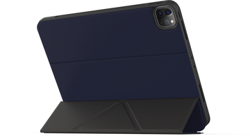 AmazingThing Anti-Bacterial Protection Evolution Folio Case For iPad Air 4/5 10.9'' (2020-2023) Space Blue