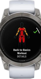 Garmin Epix Pro Gen 2 Sapphire 47mm Titanium w. Whitestone Band (010-02803-20/21)