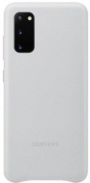 Samsung G980 Galaxy S20  Leather Cover Grayish White (EF-VG980LSEG)