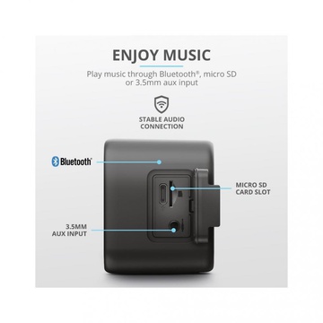 Trust Zowy Max Bluetooth Speaker Black (23825)