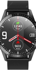 Lemfo L13 Metal с тонометром и снятием ЭКГ (Черный)