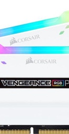 Corsair 16 GB (2x8GB) DDR4 3200 MHz Vengeance RGB Pro White (CMW16GX4M2C3200C16W)