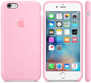 Apple iPhone 6s Silicone Case Light Pink (MM622)