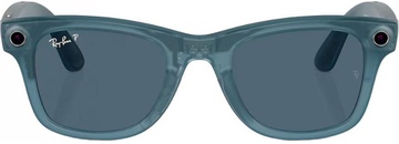 Ray-Ban Смарт-окуляри Meta Wayfarer Matte Jeans Frame Dusty Blue Lenses (RW4006 67552V 50-22)