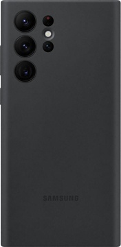 Samsung S908 Galaxy S22 Ultra Silicone Cover Black (EF-PS908TBEG)