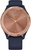 Garmin Vivomove 3s Rose Gold Stainless Steel Bezel w. Navy and Silicone B. (010-02238-03)