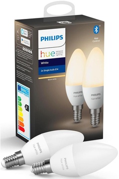 Philips LED Hue E14 5.5W(40W) 2700K Bluetooth Dim набор 2 шт (929002039904)