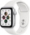 Apple Watch SE 40mm Silver Aluminum Case with White Sport Band (MYDM2)