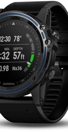 Garmin Descent MK1 Dive Computer with Black Band Gray Sapphire (010-01760-12)