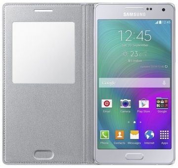 Samsung S View for Galaxy A5 (A500) (EF-CA500BSEGRU) Silver
