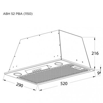Pyramida ABH 52 PBA (1150) IX