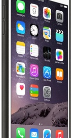 Apple iPhone 6 Plus Leather Case Black (MGQX2)