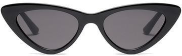 SOLO TU Trend Cat Eye Women Glasses (SH991-C1) (Black Frame/Grey Lenses)