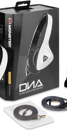 Monster DNA Pro Over-Ear White Tuxedo