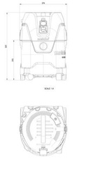 Metabo ASA 25 L PC (602014000)