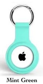 Apple AirTag Silicone Key Ring Mint Green