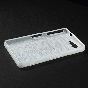 Simple Case TPU Pearl Lines for Sony Xperia Z3 Compact (D5803/D5833) White