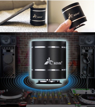 Adin D5+ с пультом ДУ,  20 Ватт (Черный)