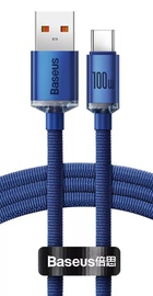 Baseus Crystal Shine Series USB to Type-C 100W (1.2m) Blue