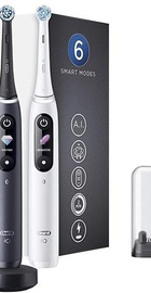 Oral-B iO Series 8 Duo White Alabaster and Black Onyx