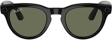 Ray-Ban Meta Headliner Shiny Black Frame/Green Lenses (RW4009 601/9A 50-23)