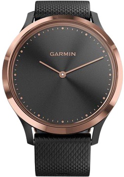 Garmin VIVOMOVE HR SPORT BLACK ROSE GOLD SMALL/MEDIUM (010-01850-26)