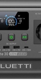 BLUETTI Elite 30 V2 600W 288Wh (P-EL30V2-EU-GY-BL-010)