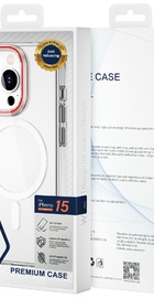 Wiwu Jelly Magnetic Crystal Case for iPhone 15 Pro Max (ZYS-013) Transparent