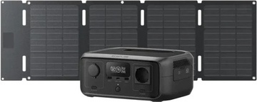 EcoFlow RIVER 3 UPS with Solar Panel 45w (EF-PR705-UPS-B-45W-EU)