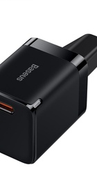 Baseus GaN3 Fast Charger Type-C 30W Black (CCGN010101)