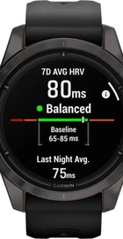 Garmin Epix Pro Gen 2 Sapphire 42mm Carbon G. DLC Ti. with Black Band (010-02802-14/15)